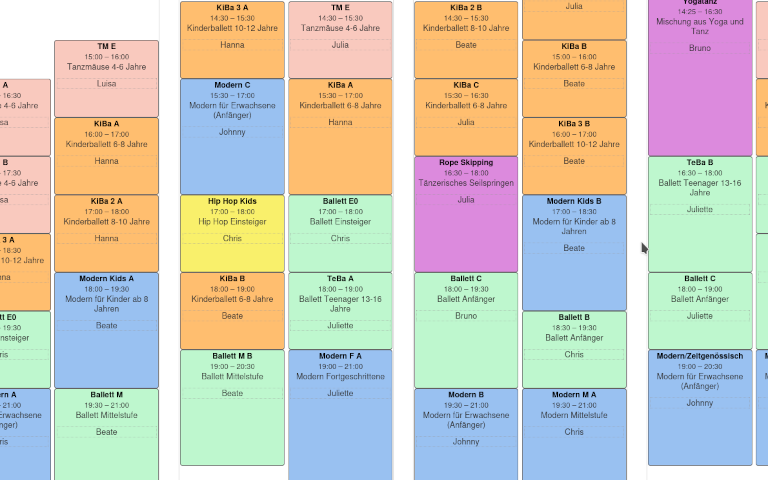 Das Problem: Ein überwältigender Kursplan