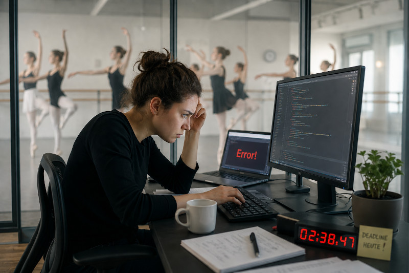Das Problem: Sie haben keine eigene Website und keine Zeit, sie zu erstellen