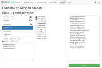 Massen-E-Mails und SMS an Kunden oder Schüler senden