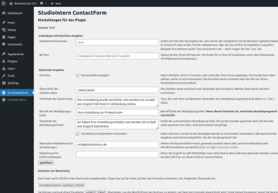 SI ContactForm WP